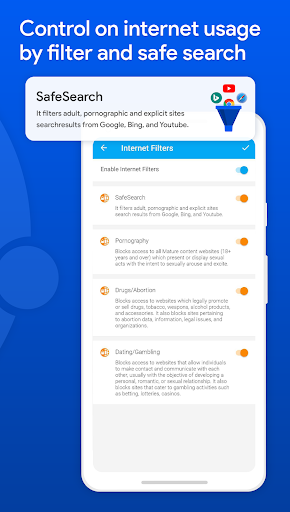 FamilyTime Parental Control - کنترل فرزندان فمیلی تایم - عکس برنامه موبایلی اندروید