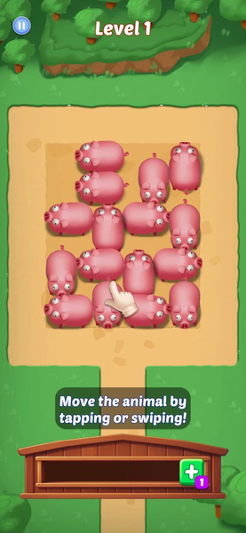 Farm Crazy: Chicken Jam Puzzle - Gameplay image of android game