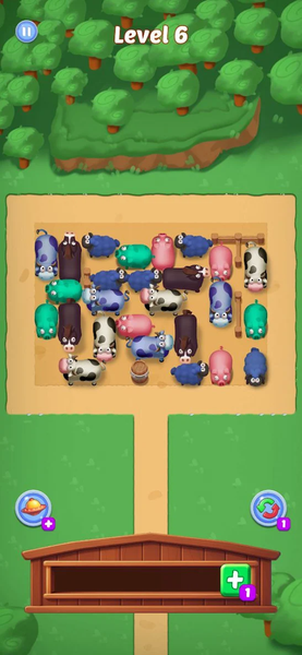 Farm Crazy: Chicken Jam Puzzle - Gameplay image of android game