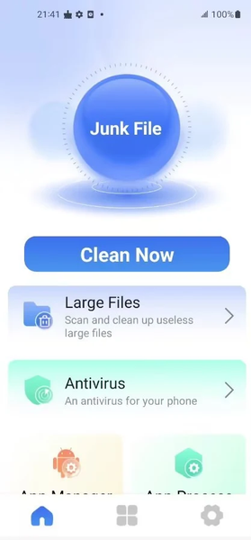 FolderLink: Antivirus&Cleaner - Image screenshot of android app