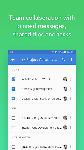 Fleep - Free Team Messenger - Image screenshot of android app