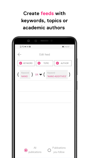 Researcher: Discover & Discuss - Image screenshot of android app