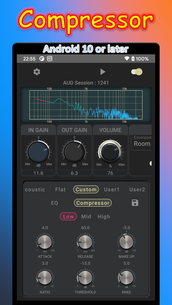 My Equalizer - Bass Boost & 3D - Image screenshot of android app