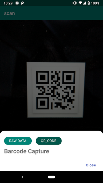 QRCode Reader - عکس برنامه موبایلی اندروید
