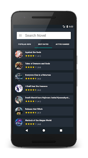 Novel Library - Image screenshot of android app