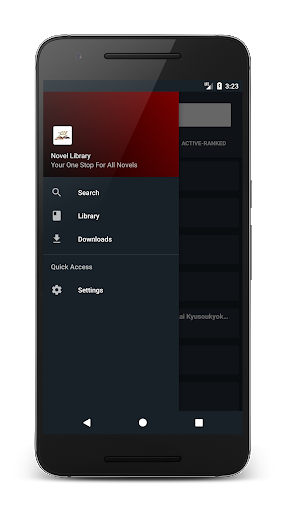 Novel Library - Image screenshot of android app