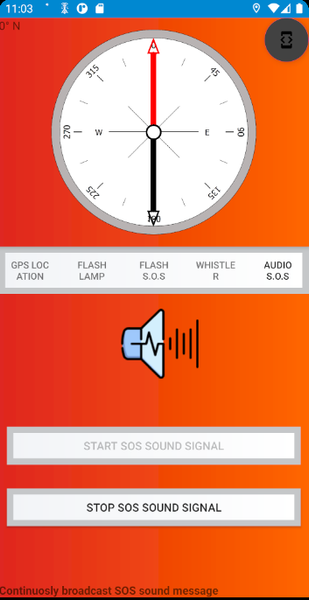 SOS Beacon & Locator - Image screenshot of android app