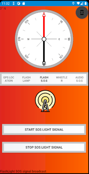 SOS Beacon & Locator - Image screenshot of android app