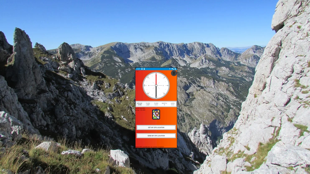 SOS Beacon & Locator - Image screenshot of android app