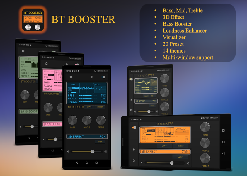 BT BOOSTER - Bass & Treble EQ - Image screenshot of android app