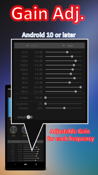 BT BOOSTER - Bass & Treble EQ - Image screenshot of android app