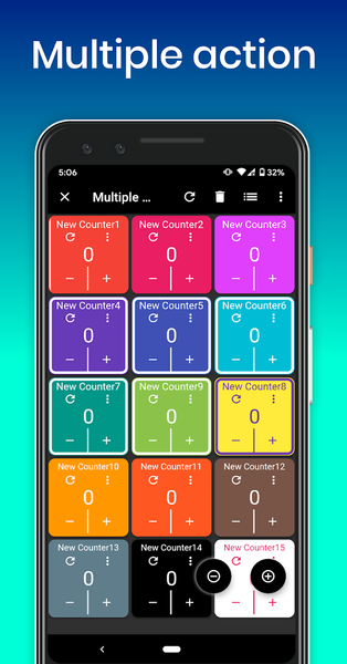 Smart Tally Counter + Widget - عکس برنامه موبایلی اندروید