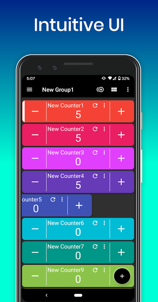 Smart Counter With Widget - عکس برنامه موبایلی اندروید