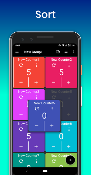 Smart Tally Counter + Widget - عکس برنامه موبایلی اندروید
