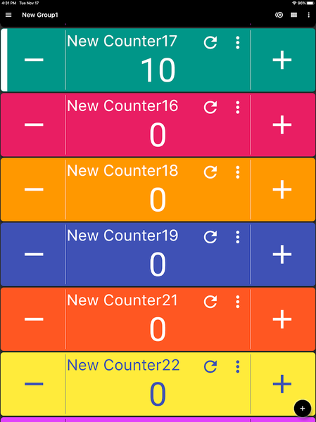 Smart Tally Counter + Widget - عکس برنامه موبایلی اندروید