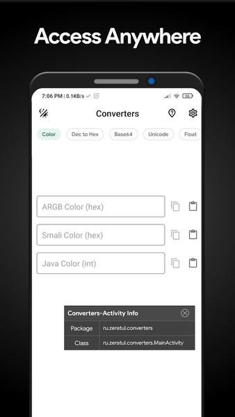 Current Activity - Image screenshot of android app
