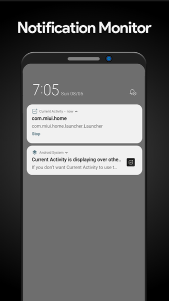Current Activity - Image screenshot of android app