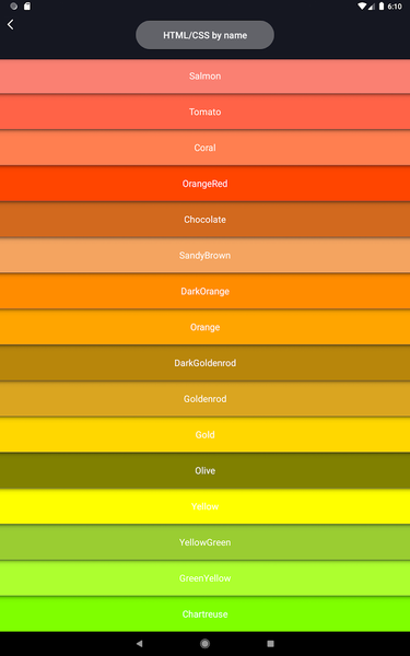 Color Wheel - عکس برنامه موبایلی اندروید