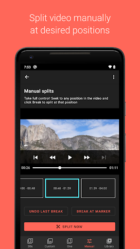 Video Splitter - Image screenshot of android app