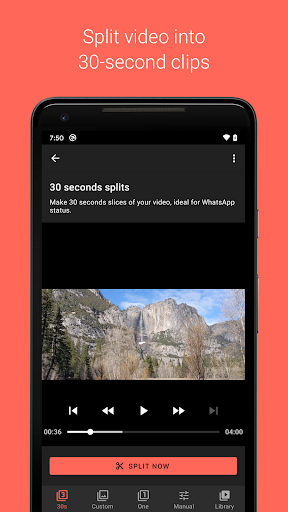 Video Splitter - Image screenshot of android app