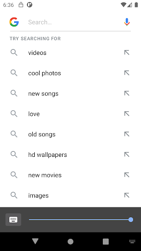 No Keyboard: Hideable keyboard - Image screenshot of android app