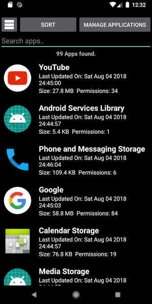 App Info Manager : Find, Save - Image screenshot of android app