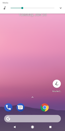 Software Volume Button - Image screenshot of android app