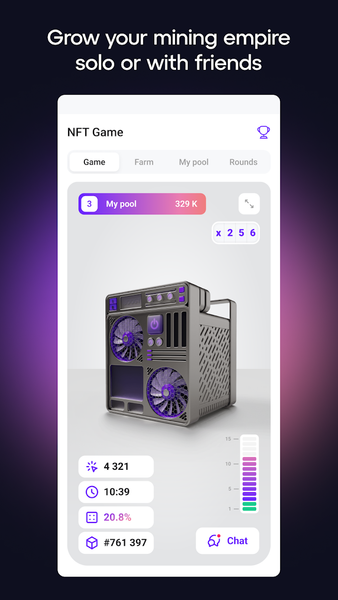 GoMining: Mining, Using BTC - عکس برنامه موبایلی اندروید