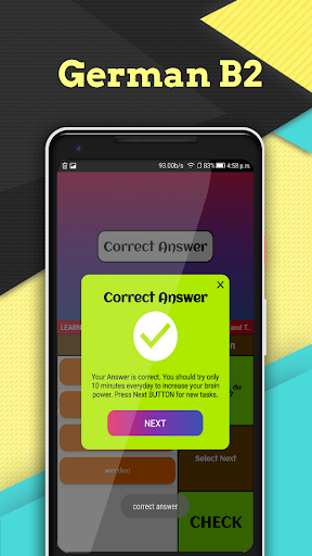 German Complete Grammar Test - Image screenshot of android app