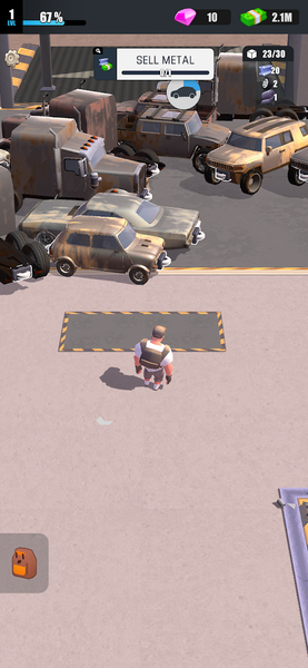 Garage Makeover: Car mechanic - Gameplay image of android game