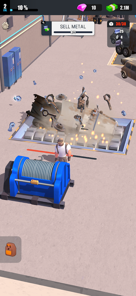 Garage Makeover: Car mechanic - Gameplay image of android game