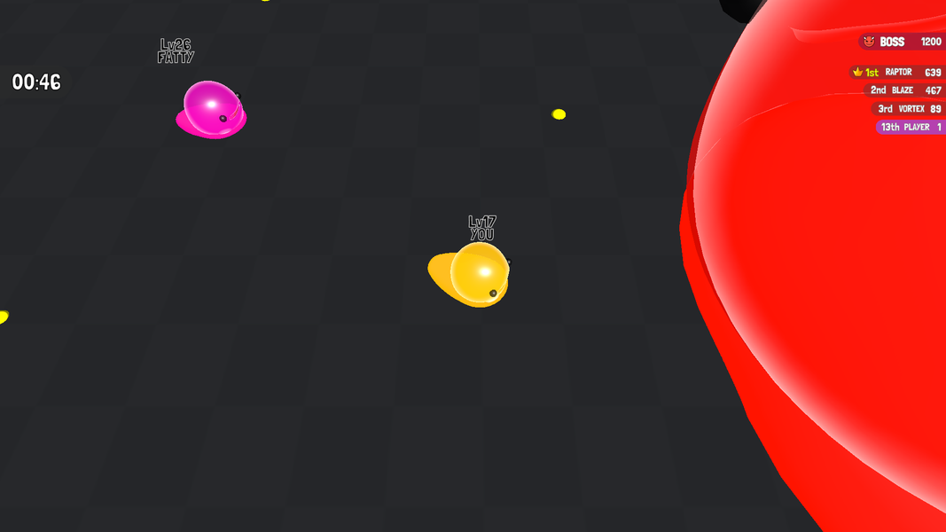 Clash of Slimes: IO Game - Gameplay image of android game