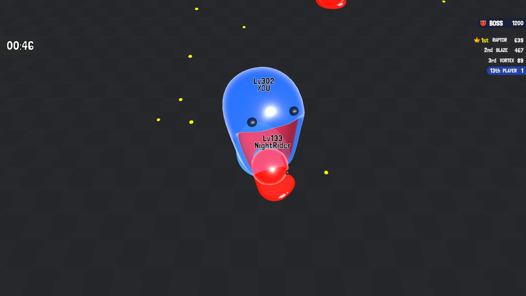 Clash of Slimes: IO Game - Gameplay image of android game