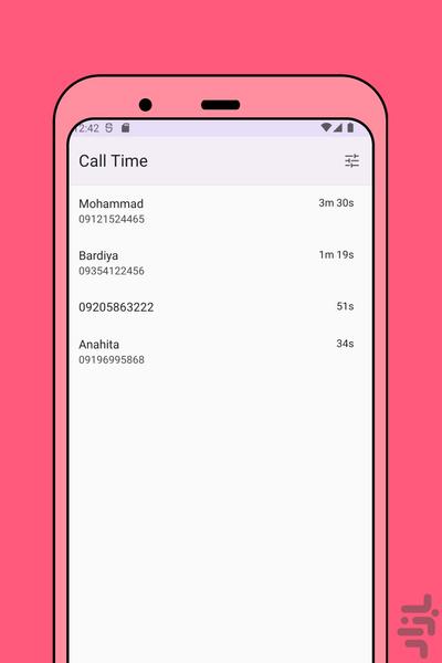 Call Time - Image screenshot of android app