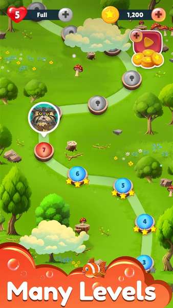 Bubbletopia Bubble Shooter - Gameplay image of android game