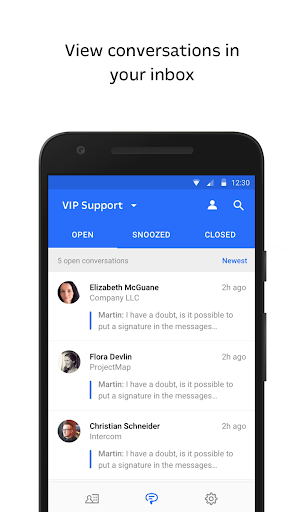 Intercom Conversations - عکس برنامه موبایلی اندروید