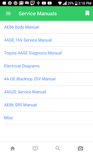 The AE86 Guide - Image screenshot of android app