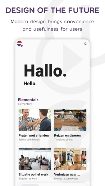 Dutch Listening & Speaking - Image screenshot of android app