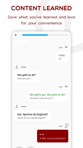 German Listening & Speaking - Image screenshot of android app