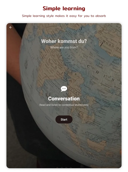 German Listening & Speaking - Image screenshot of android app