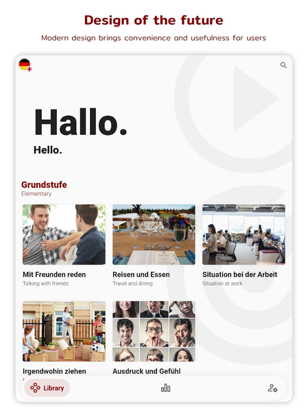 German Listening & Speaking - Image screenshot of android app