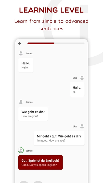 German Listening & Speaking - Image screenshot of android app