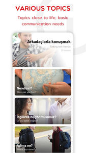Turkish Listening & Speaking - عکس برنامه موبایلی اندروید