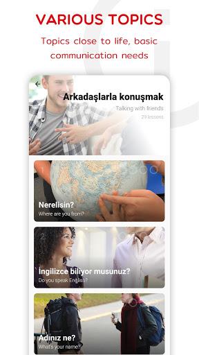 Turkish Listening & Speaking - Image screenshot of android app
