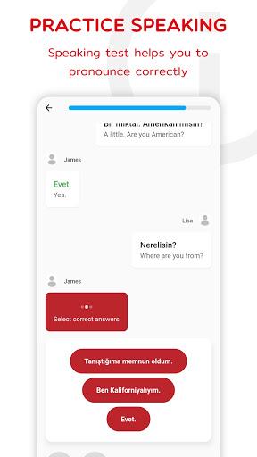 Turkish Listening & Speaking - Image screenshot of android app