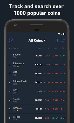 Hodler – Crypto Portfolio - عکس برنامه موبایلی اندروید