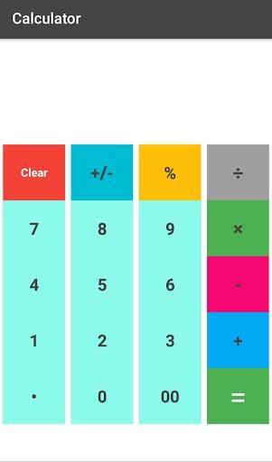 Calculater App - عکس برنامه موبایلی اندروید