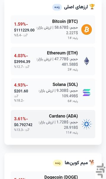 کریپتوبین - Image screenshot of android app
