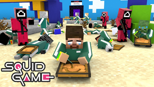 Skins Squid Game for Minecraft - Image screenshot of android app