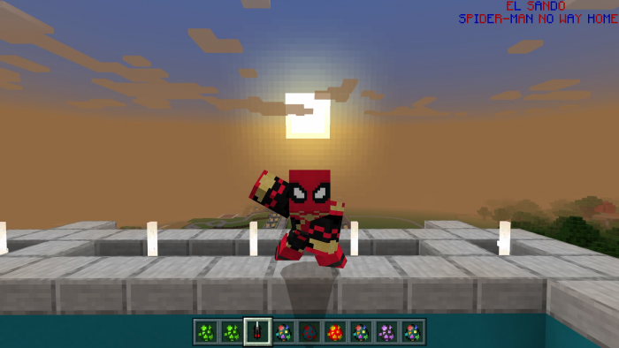 SpiderMan Mod Minecraft PE - Gameplay image of android game